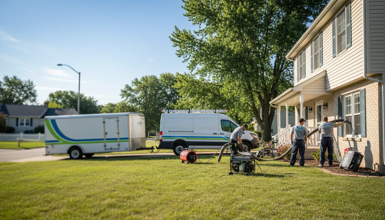Flooded Basement Restoration And Cleanup With Repair in Limestone, NY near me